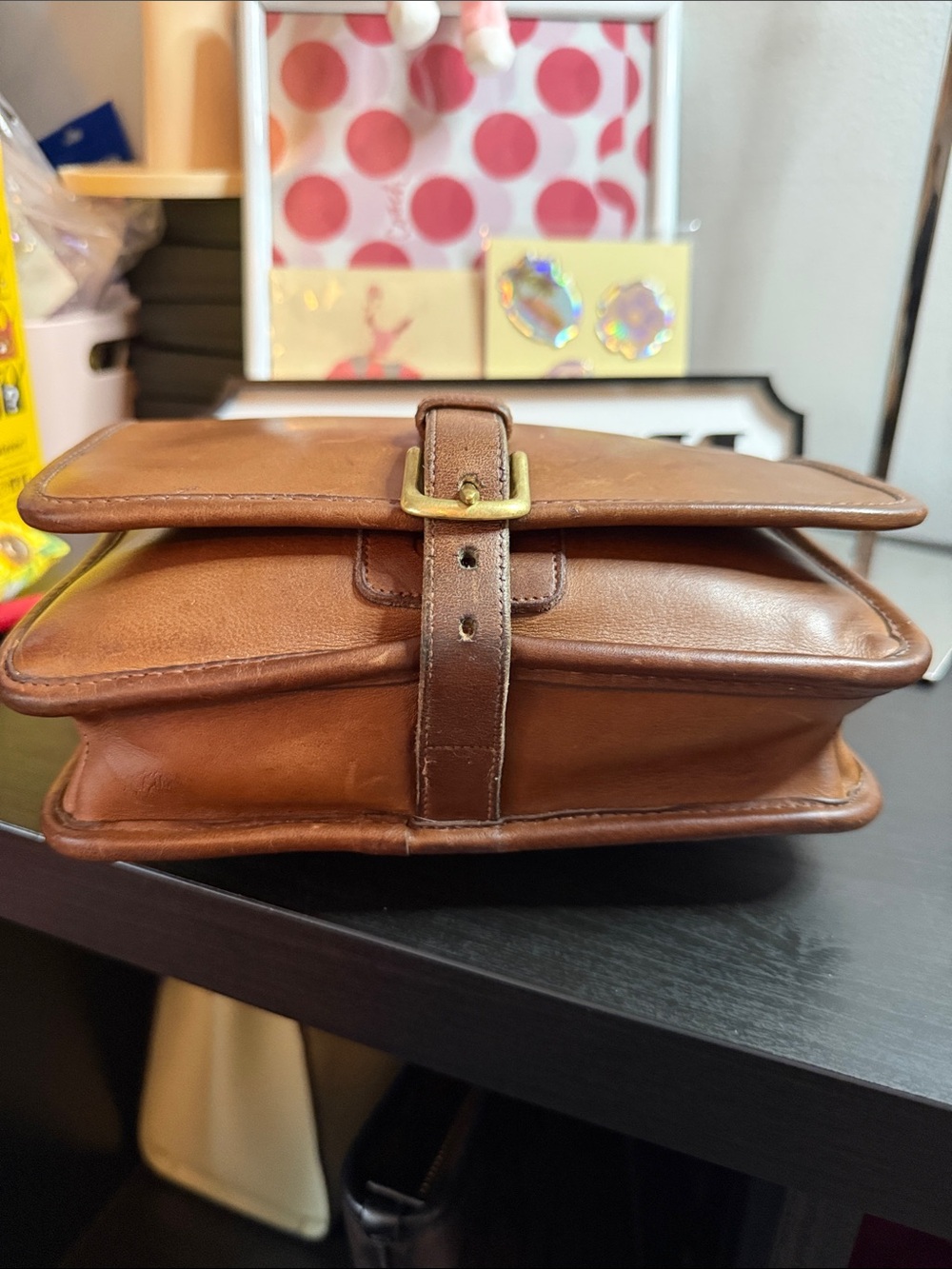 Coach Vintage 70’s Small Saddle Bag - Picture 5 of 10